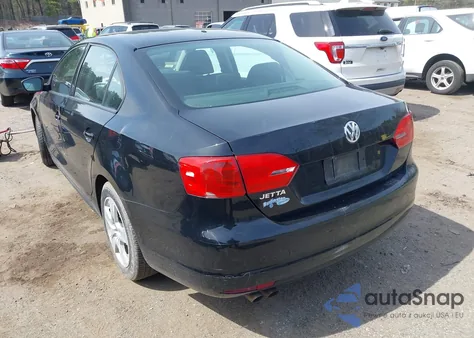 2011 Volkswagen Jetta 2.0L S из США, поврежденный, VIN 3VW2K7AJ8BM021033